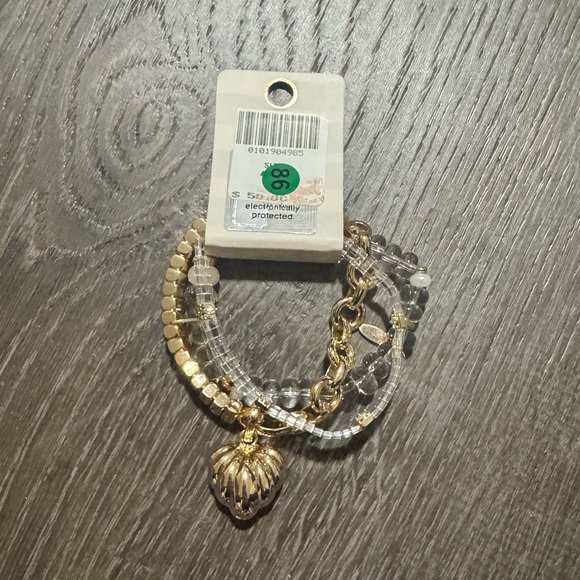 NWT Anthropologie Mixed Beaded Stretch Bracelets Set of 3 - Picture 7 of 7